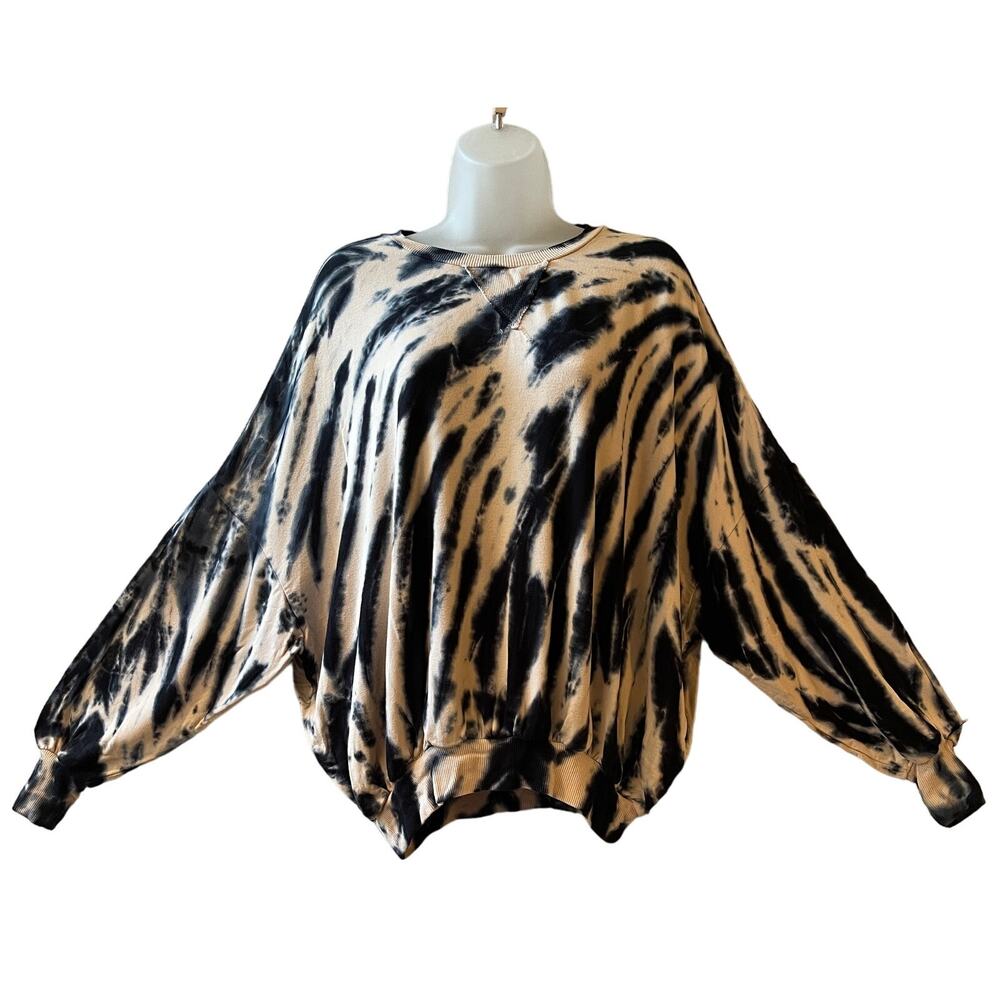 Young Fabulous & Broke Tie Dye Oversized Sweatshirt Size XS